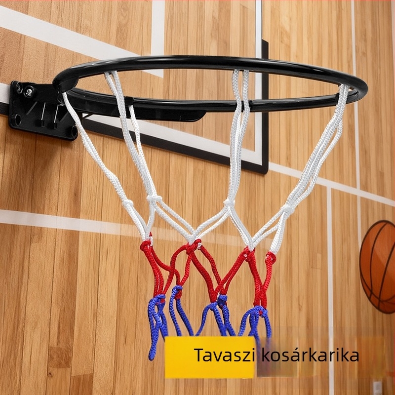 Fali mini kosárlabda tábla gyermekeknek, beltéri és kültéri használatra, ABS anyag, 30 cm átmérőjű kosárgyűrű