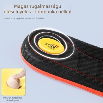 Sportcipő talpbetét szénlemezzel és ívtámogatással — csúszásmentes, ütéscsillapító, antibakteriális és nedvességelvezető
