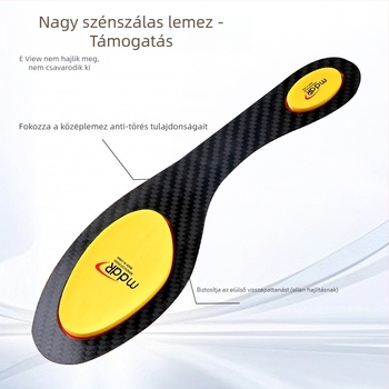 Sportcipő talpbetét szénlemezzel és ívtámogatással — csúszásmentes, ütéscsillapító, antibakteriális és nedvességelvezető