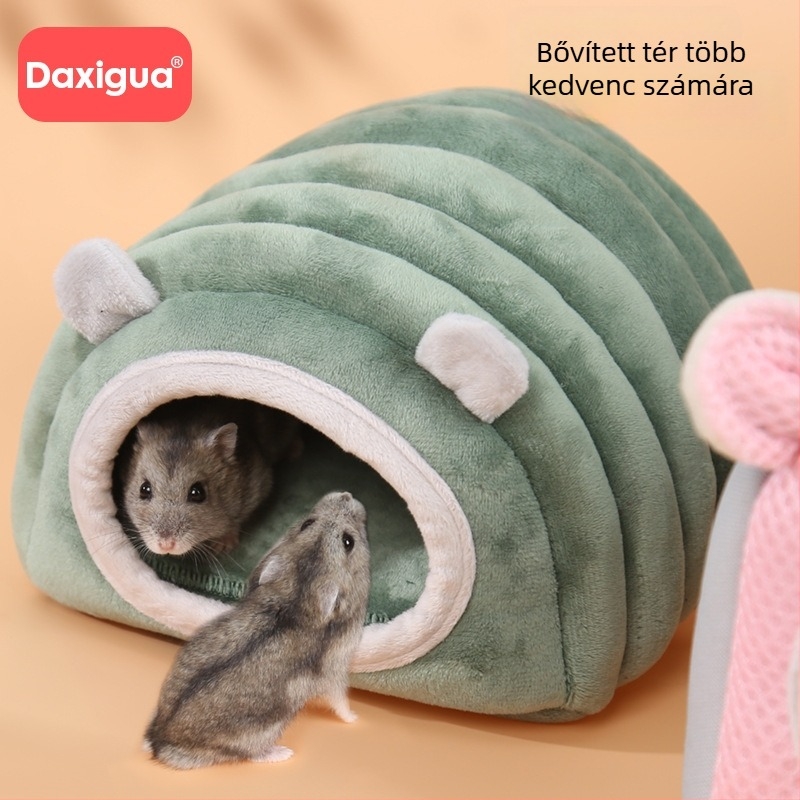 Hamster pamutfészek — textilfészek tavaszra, őszre és télre