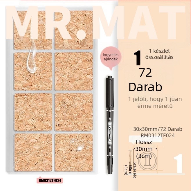 ParaFa címke matrica – önragasztó, nyomtatott, koreai stílus, vízálló esszenciális olaj címkékhez és pohár-azonosításhoz