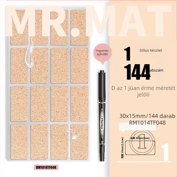 ParaFa címke matrica – önragasztó, nyomtatott, koreai stílus, vízálló esszenciális olaj címkékhez és pohár-azonosításhoz