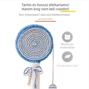 Macska mászóállvány játék – szizál felületekkel, 5 darabos csomag, Pet Dream márka, aranyos stílus