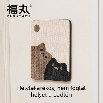 Sérülésálló macska karmoló tábla, falra szerelhető, függőleges kialakítás, hullámkartonból