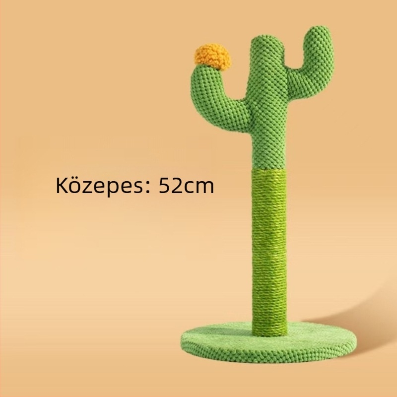 Kaktusz alakú macska kaparó tábla és oszlop – Szövet anyag, aranyos stílus, Márka: Egyéb, Nem importált
