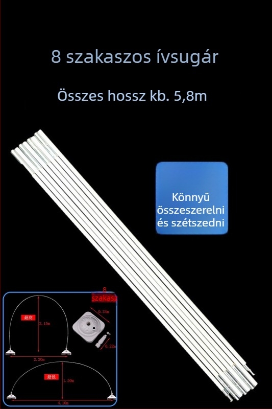 Alumíniumfóliából készült lufiív játékballonokkal, speciális formával (Anyag: alumínium fólia; Lufi típusa: játékballon; Forma: speciális)