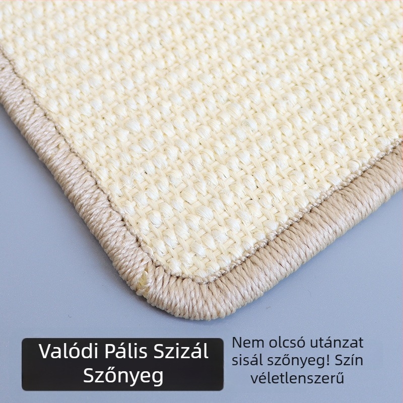 Szizál macska karmolás matrac – kopásálló, szálmentes felület, egyszerű dizájn, vertikális rögzítés a kanapéhoz