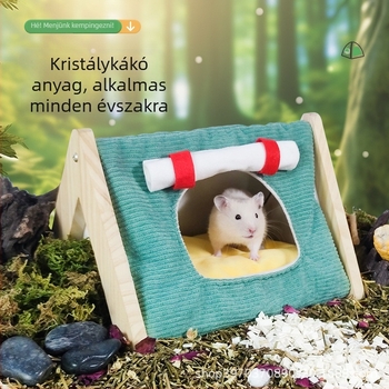Textil hörcsögfészek, egész éves használatra — MOOI skills