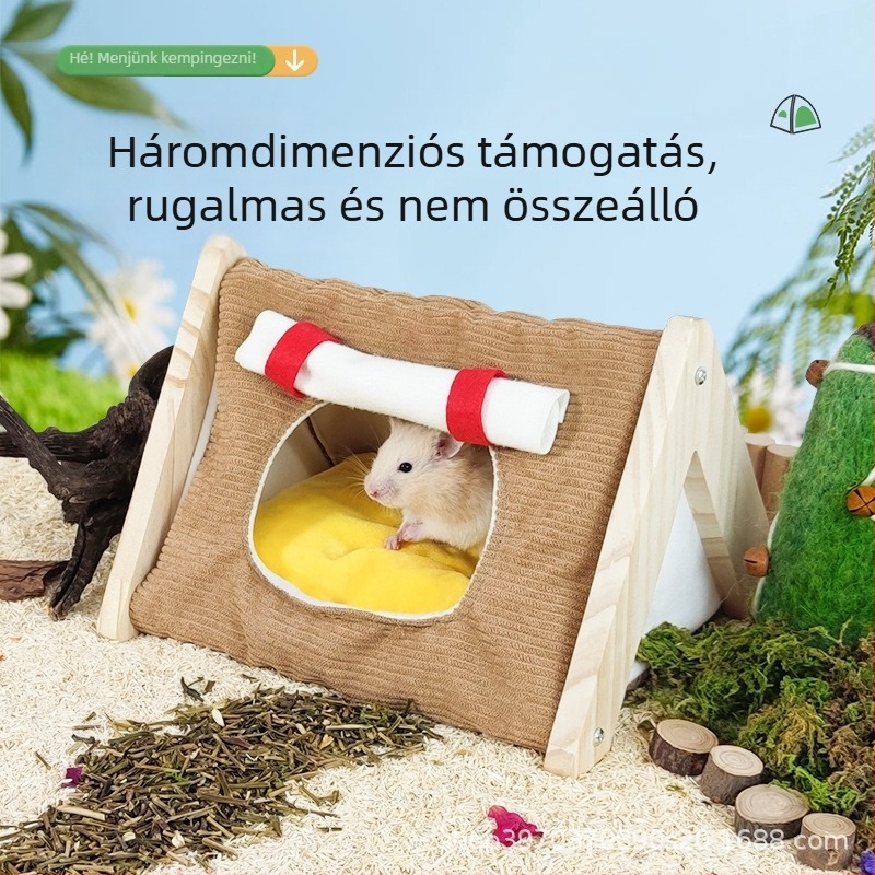 Textil hörcsögfészek, egész éves használatra — MOOI skills