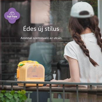 Fülre szerelt hörcsögketrec, Tailtale, hordozható, négy évszakos, műanyag