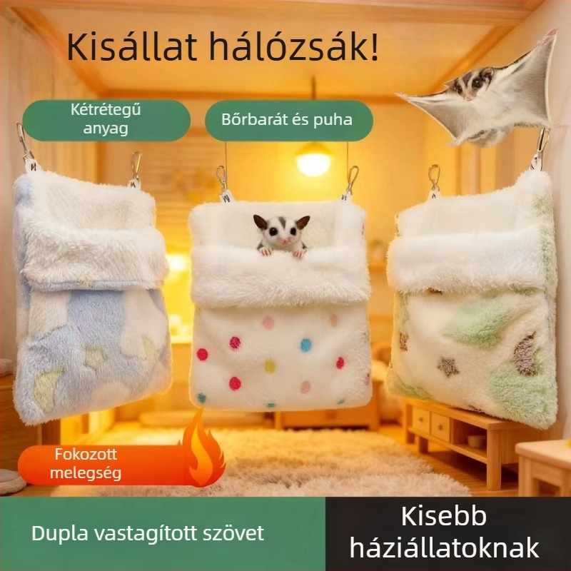 Téli kör alakú függő odú kisállatok számára
