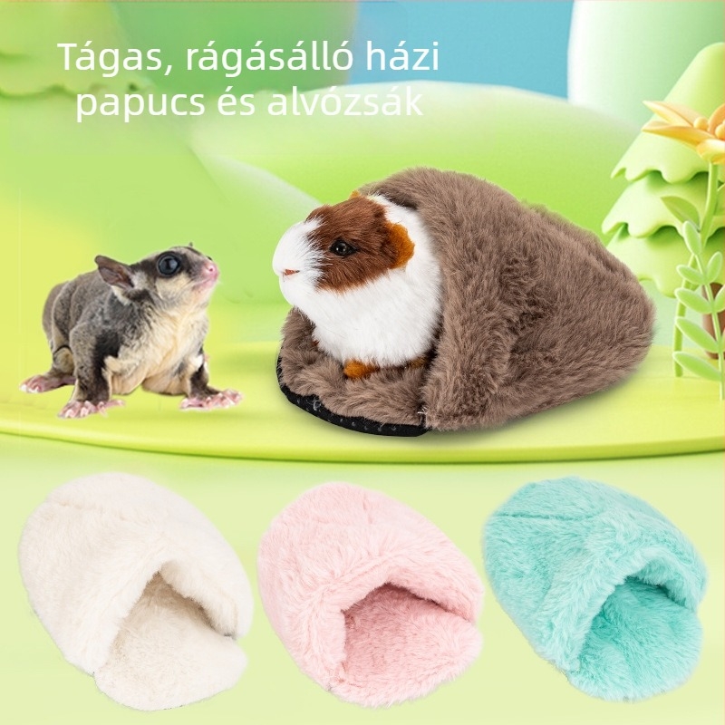 Hamster odú matrac, ovális poliészter, melegen tartó, beltéri használatra