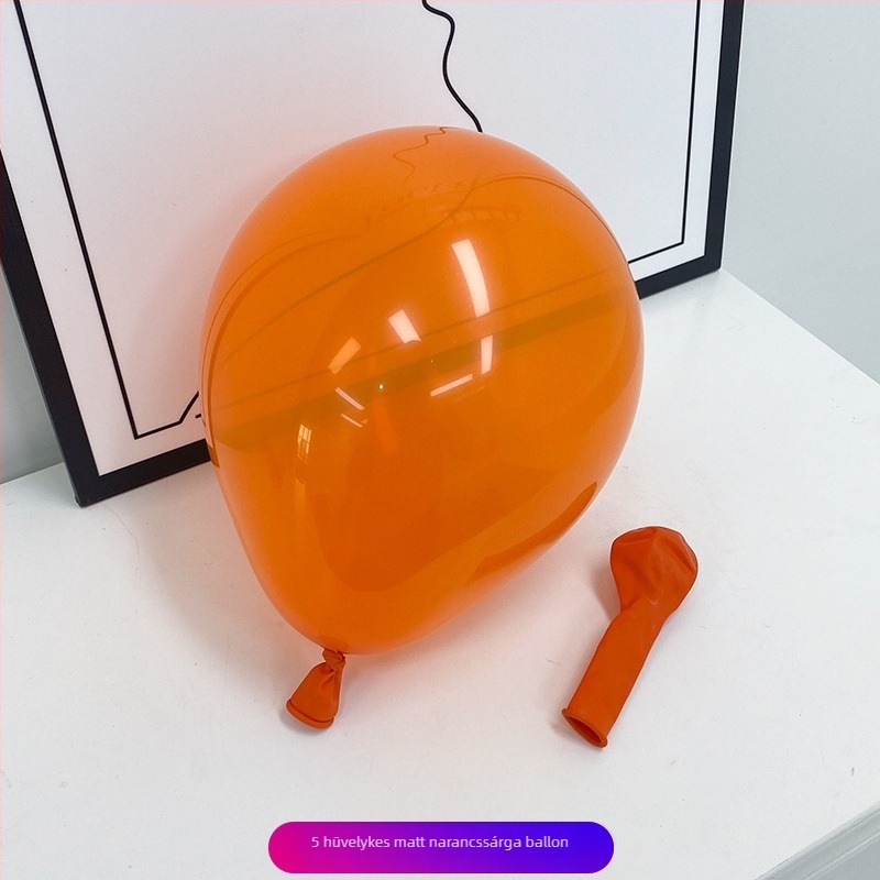 Latex lufik, matt felület, kerek alak — Márka Jinyao; Anyag: latex; Lufi típusa: latex lufi