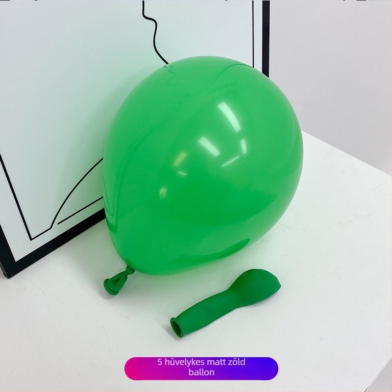 Latex lufik, matt felület, kerek alak — Márka Jinyao; Anyag: latex; Lufi típusa: latex lufi