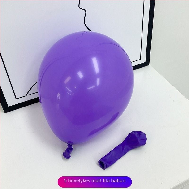 Latex lufik, matt felület, kerek alak — Márka Jinyao; Anyag: latex; Lufi típusa: latex lufi