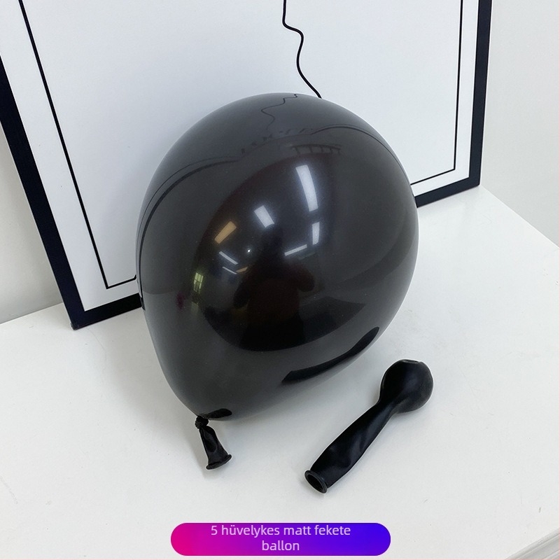 Latex lufik, matt felület, kerek alak — Márka Jinyao; Anyag: latex; Lufi típusa: latex lufi