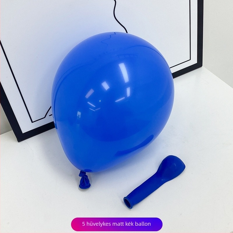 Latex lufik, matt felület, kerek alak — Márka Jinyao; Anyag: latex; Lufi típusa: latex lufi