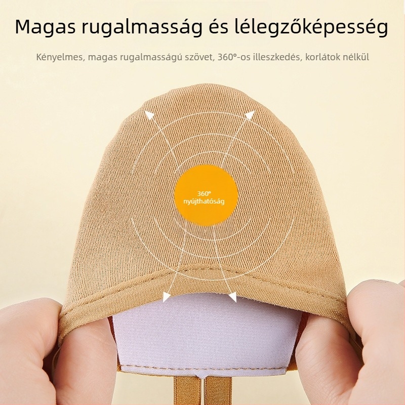Si tang gyermek tánccipő, Lycra felső rész, bőr talp, uniszex, egyensúlyért és könnyedségért