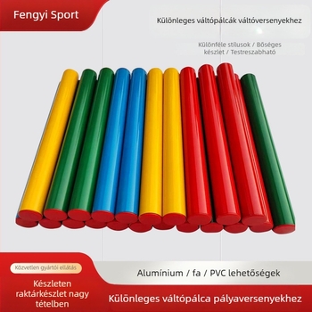 Stafétabot Fengyi futósportokhoz | Anyag: alumíniumötvözet, fa és PVC | Váltófutásokhoz alkalmas, Feldolgozás és testreszabás elérhető