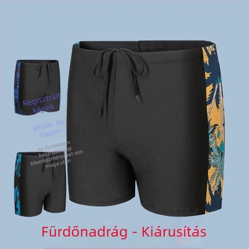Férfiak számára plusz méretű úszóruha készlet: úszónadrág, kétrészes úszóruha, úszószemüveg, úszósapka és felfújható úszó gyűrű
