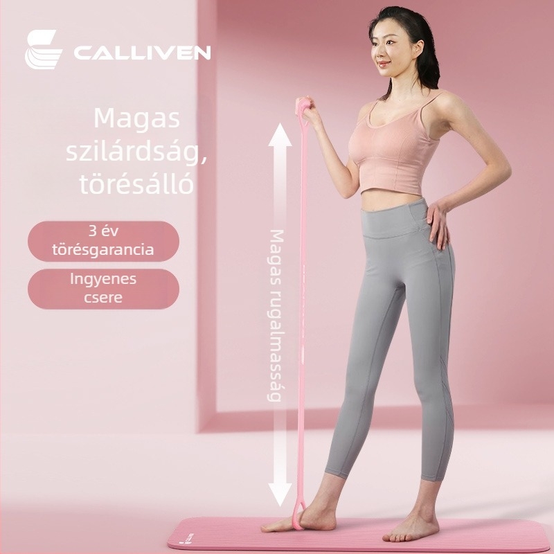 8-formájú szilikon hát-edző húzóeszköz – otthoni fitnesz és nyújtás