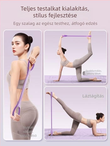 Figure-8 TPE feszítő a vállak mobilitásáért és a hátsó tónusért – otthoni fitnesz szalag nőknek