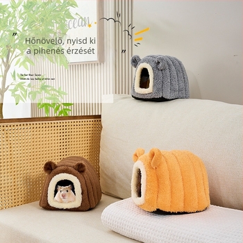 Hamster pamutfészek – textil kivitel, Beibei Pets, hamstereknek
