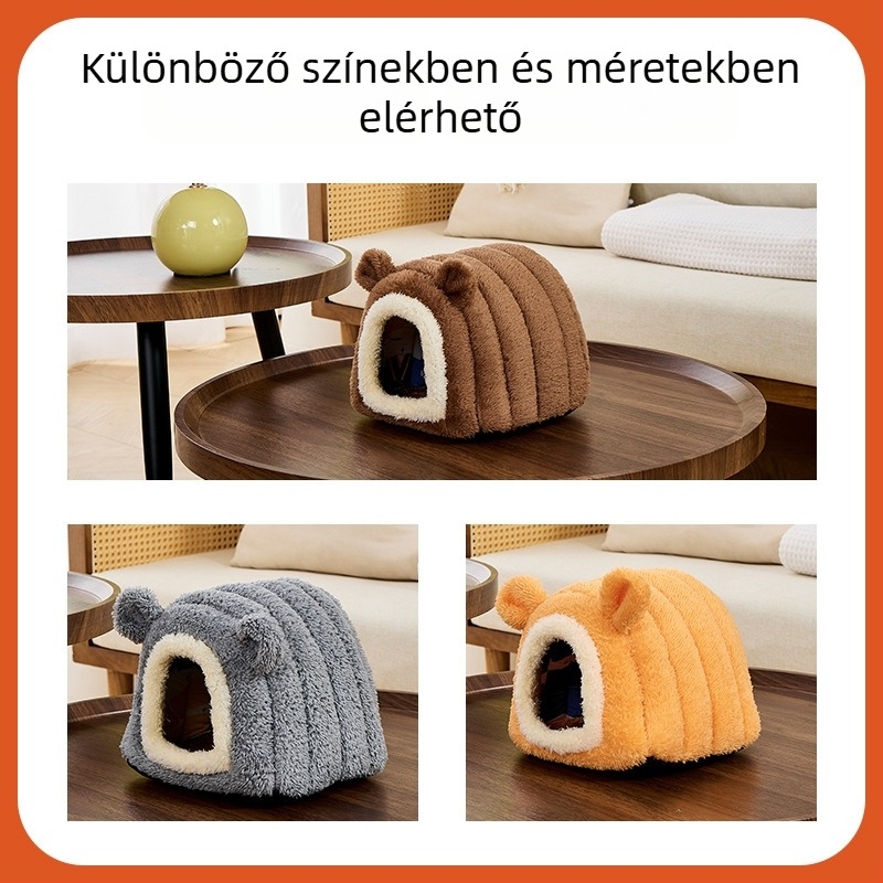 Hamster pamutfészek – textil kivitel, Beibei Pets, hamstereknek