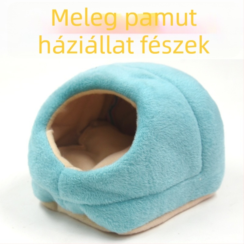 Meleg pamut fészek hörcsögöknek — pamut anyag; számára hörcsögök; importálás nélkül