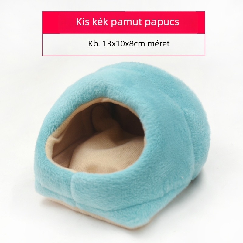 Meleg pamut fészek hörcsögöknek — pamut anyag; számára hörcsögök; importálás nélkül