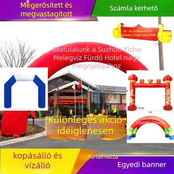 Esküvői felfújható ívkapu – GM189, Oxford anyag, zacskóban csomagolva, testreszabható feldolgozás