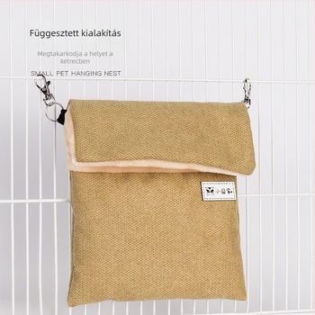 Hamster pamutból készült függő alvófészek