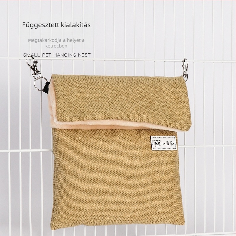 Hamster pamutból készült függő alvófészek