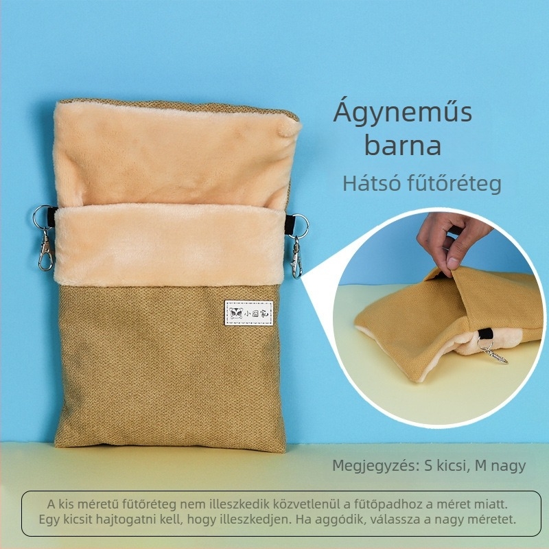 Hamster pamutból készült függő alvófészek