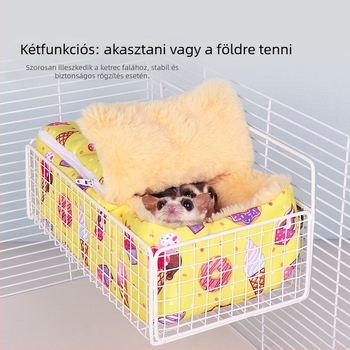 Hörcsögöknek szánt vasból készült függő fészek – vasból készült konstrukció, márka Small Home, určen Hörcsögöknek