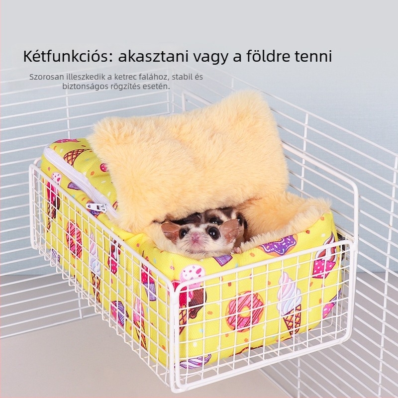 Hörcsögöknek szánt vasból készült függő fészek – vasból készült konstrukció, márka Small Home, určen Hörcsögöknek