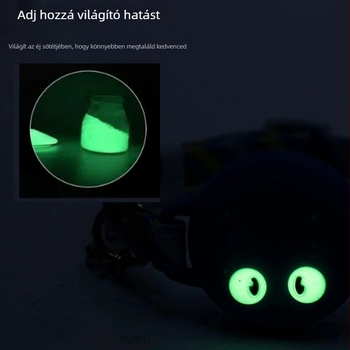 AirTag nyomkövető macskanyakörv, Cartoon mintázat, műbőr, macskáknak, lazább stílus, egész éves használatra