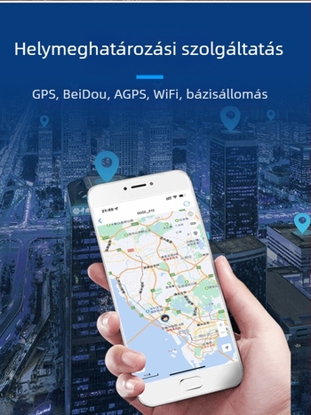 Valós idejű GPS nyomkövető háziállatok számára (macskák és kutyák) – anti-elvesztés nyomkövetés
