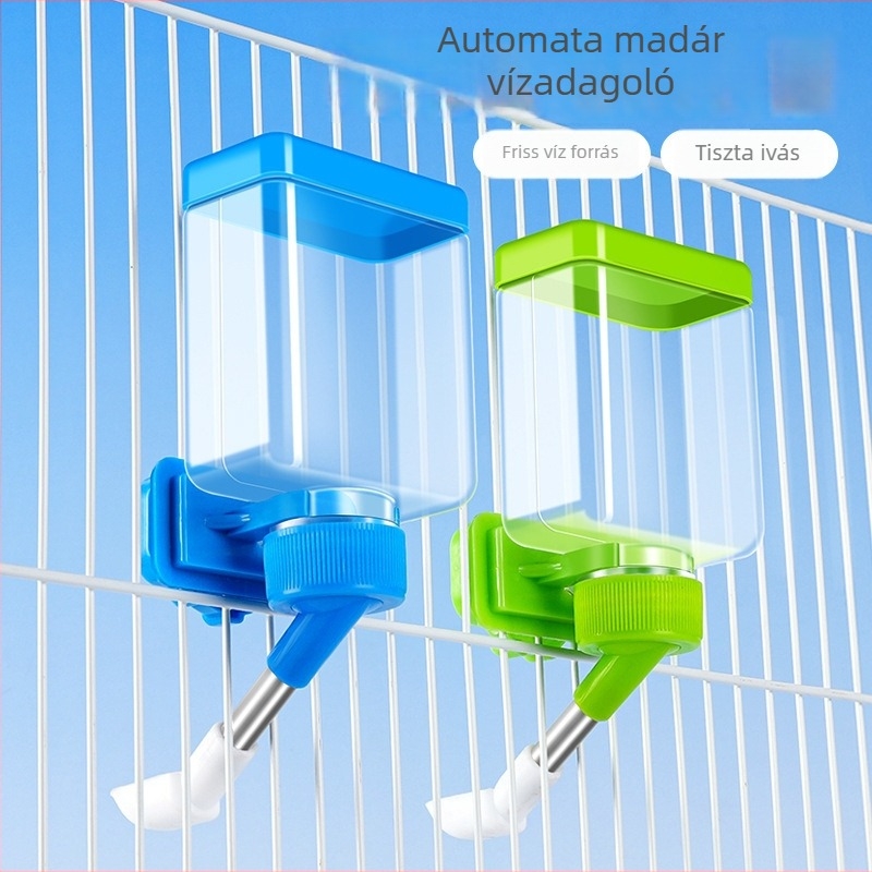 Automatikus etető- és itató készülék madaraknak – ABS anyag, modell HTJ547567456