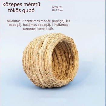 Papagájtenyésztő fészek háztartási használatra — meleg, alkalmas papagájokra