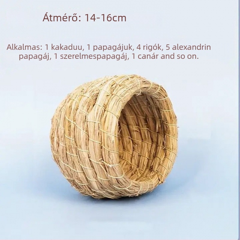 Papagájtenyésztő fészek háztartási használatra — meleg, alkalmas papagájokra