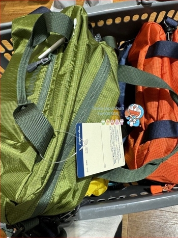 Nylon crossbody táska — ultrakönnyű, terheléscsökkentő dizájn; uniszex; kültéri sportokra