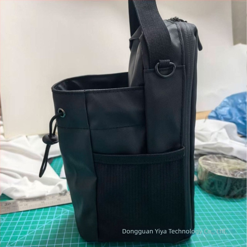 Vizes palack Crossbody táska – Oxford anyag; lélegző; vízálló; ultra könnyű; bővíthető kapacitás; uniszex