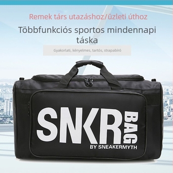 Multifunkciós sportcipő tároló utazótáska – Oxford anyag, vízálló, kopásálló, alkalmas labdajátékokra, utazási stílus
