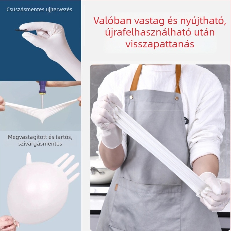 Cantonese Dragon egyszer használatos kesztyűk - súly 7,5 g, élelmiszer-feldolgozásra