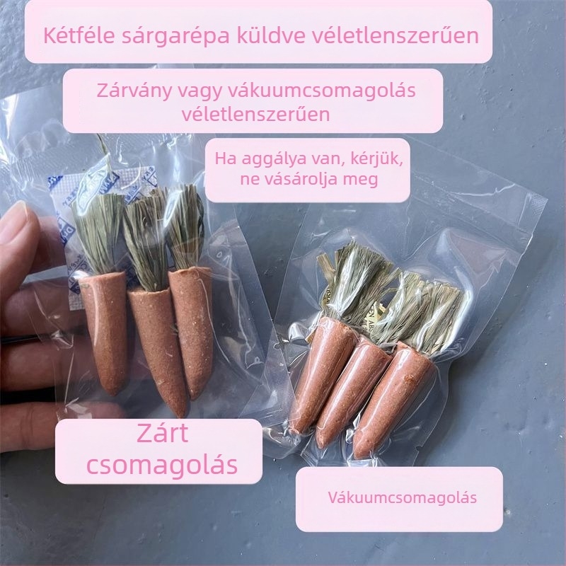 Hamster rágcsálnivalók sárgaréppel, kopásálló formula, kalcium-kiegészítő, ehető termék