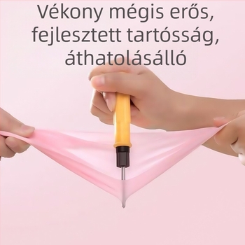 Egyszer használatos nitril edénymosó kesztyűk, hosszított kivitelben, vízálló és olajálló, közepes vastagságú