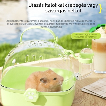 Hamster ketrec és utazó hordozó — műanyag kivitel; Bucatstate; kategória: hamster ketrec és utazó hordozó, háziállat kellékek