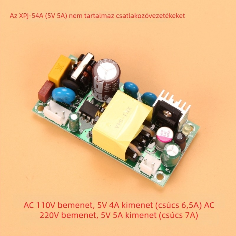 Izolált kapcsolóüzemi tápegység modul, bemenet AC110V, kimenet DC5V, 4A, 25W, CE tanúsítvány