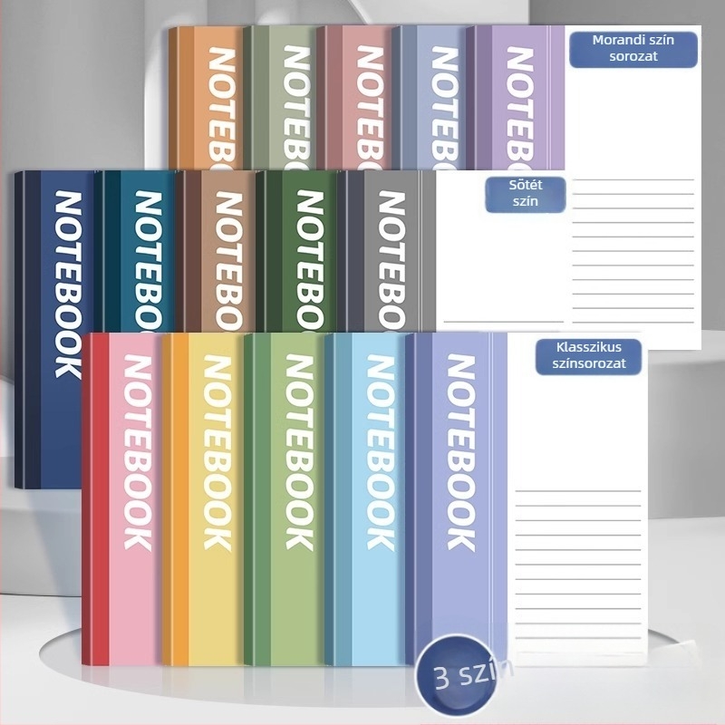 Notesz Four Seasons – ragasztott kötés, Dowling papír, 1–50 oldal, irodai stílus